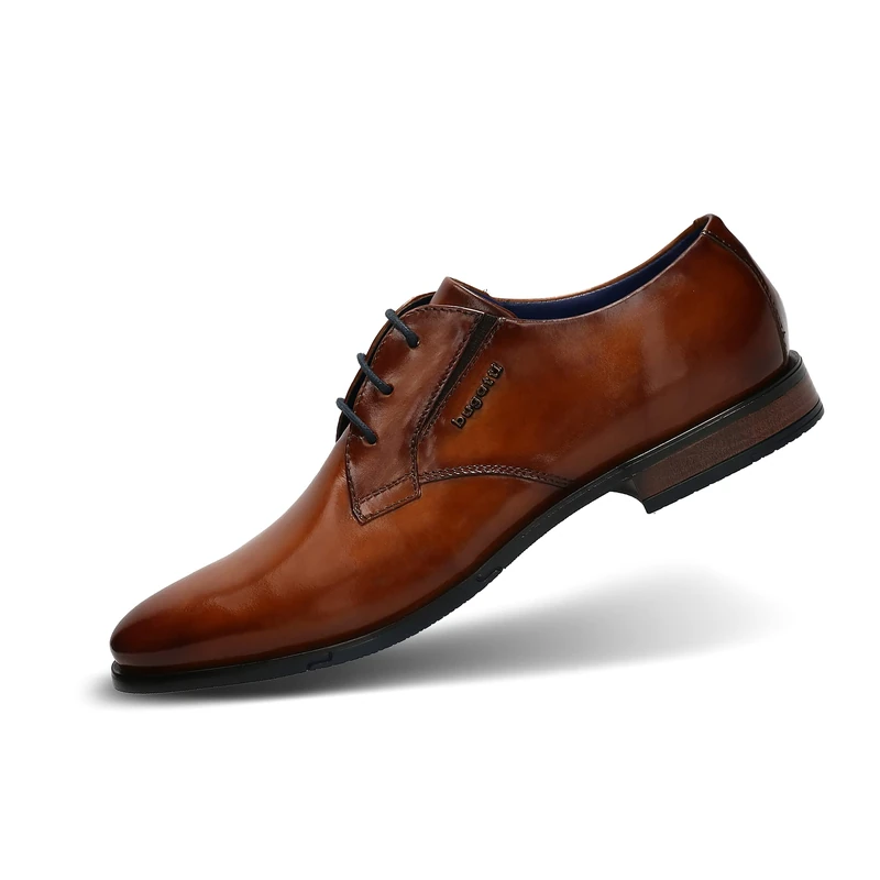 bugatti Men's Business Shoes, Men's Lace-Up, Cognac 6300, 7 UK