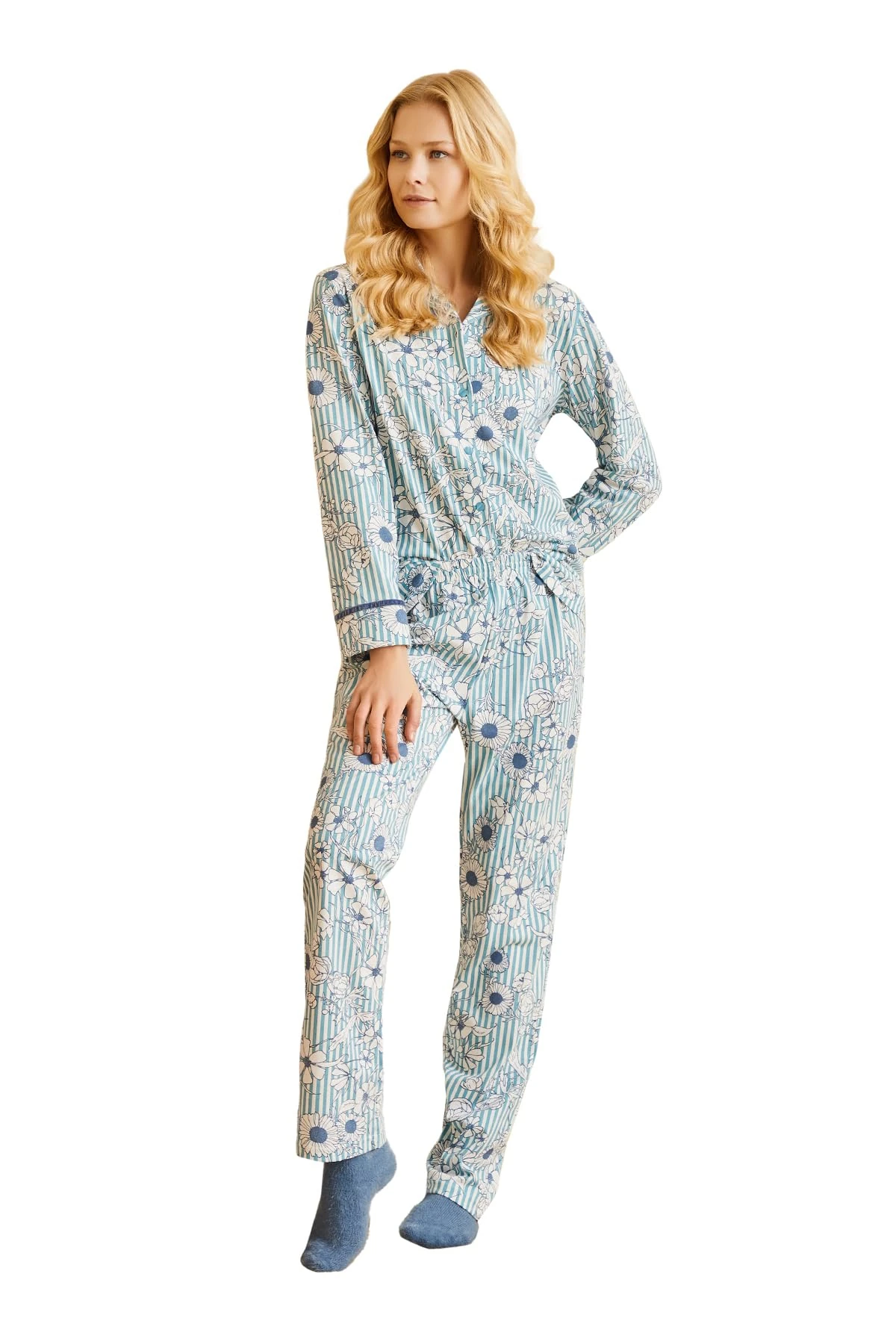 Women's Premium Pyjama Set, Loungewear Sets for Women UK, Women's Pyjama Sets, Cotton Pjs Womens nightwear, Lounge Wear Sets for Women UK, Womens Pyjamas, Sleepwear Gift, Women Pajamas (2XL)