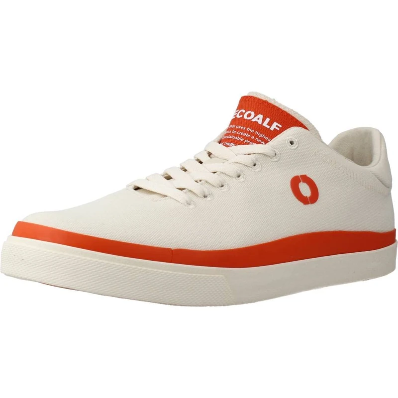 ECOALF, Rinalf Men's and Women's Recycled Polyester, Vintage, Vegan, Sneakers, Unisex, Lace-Up Trainers, Brilliant Orange, 9.5 UK - Image 1