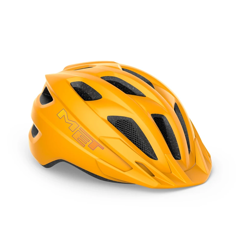 MET - Crackerjack Children's Cycling Helmet In Orange One Size (52-57 cm)