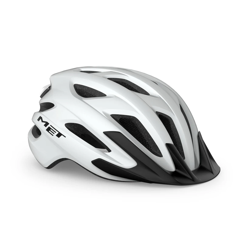 MET - Crossover In White Size Medium (52-59 cm)