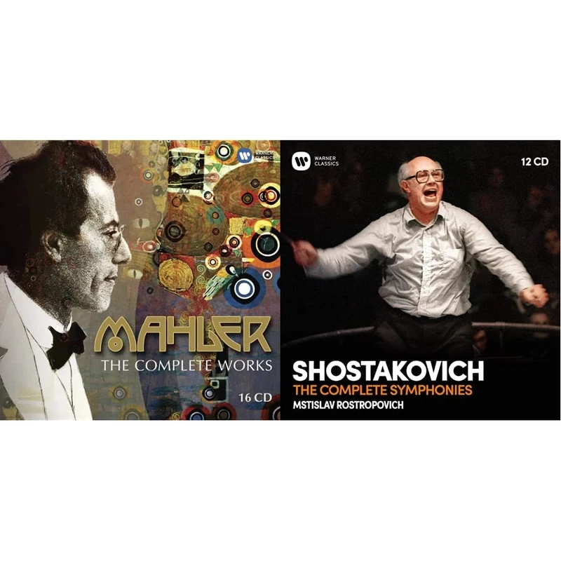 Gustav Mahler: Complete Works [150th Anniversary] & Shostakovich: The Complete Symphonies