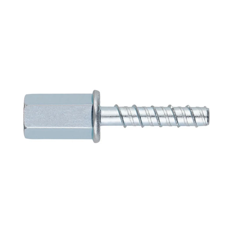 INDEX Box of 50 Concrete Screws Female Thread Head – Zinc Plated Cover – Summer Approved, Option 2 Diameter 6 x 35 mm (M8-M10) – Screws, Spikes and Bolts - Image 1