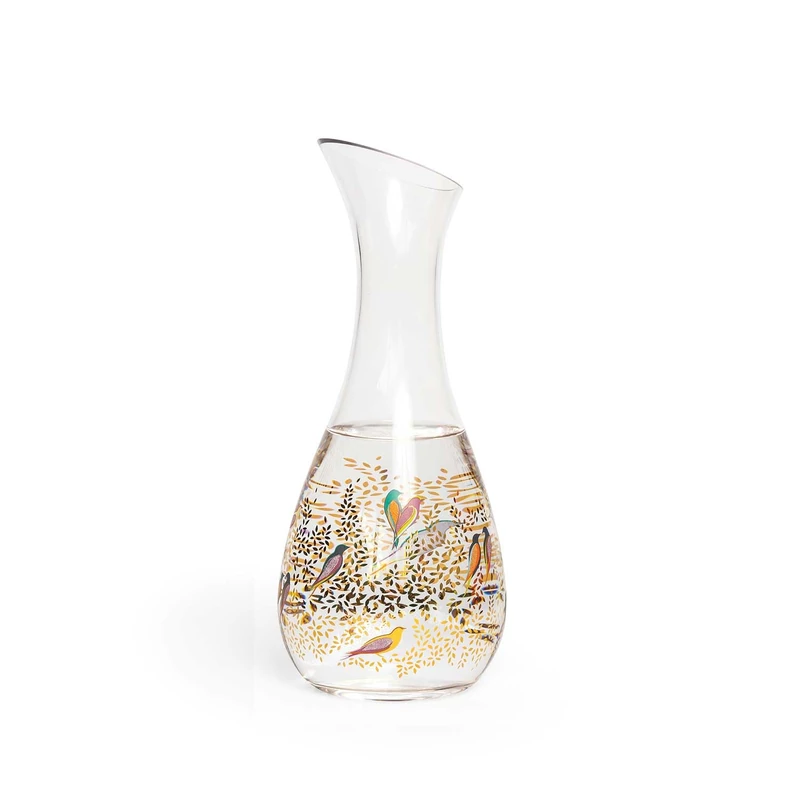 Spode Sara Miller Chelsea Glass Carafe 1.2 Litre - Image 1