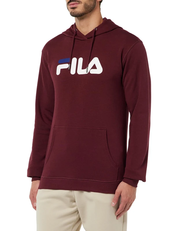 FILA Unisex Barumini hoodie, Tawny Port, XXXL