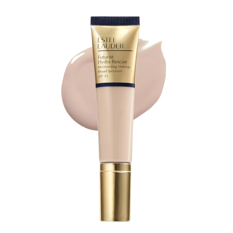 Estée Lauder Futurist Hydra Rescue Moisturising Foundation SPF 45 for a 12-Hour Glow, 35ml