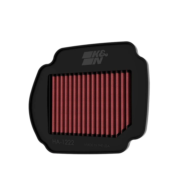 K&N Replacement Air Filter compatible with Honda Grom (125cc) 2022- & MXS125 (125cc) 2021- (HA-1222)