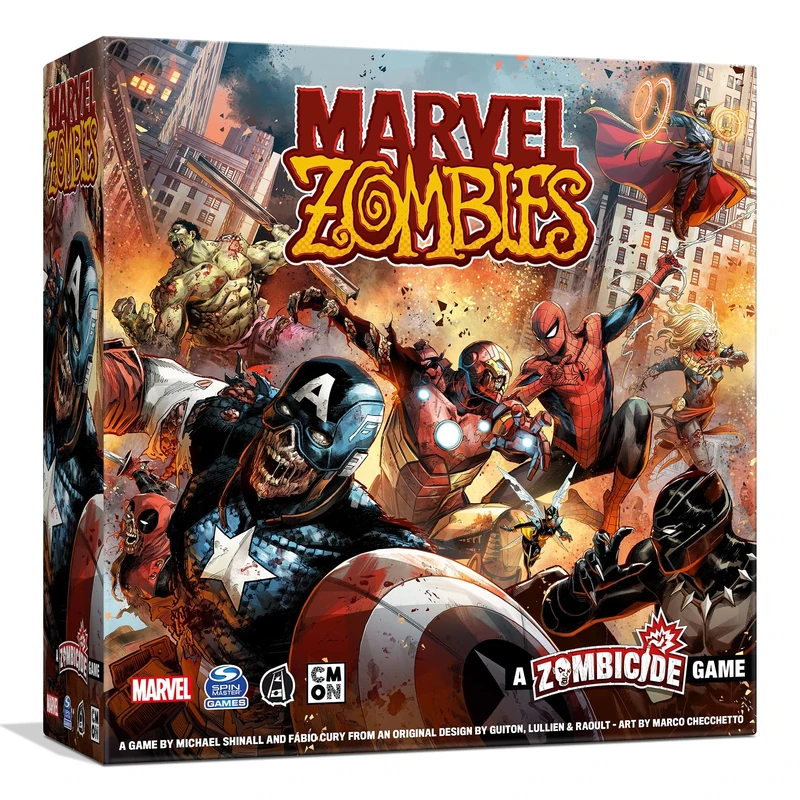 CMON | Marvel Zombies: Core Box | Miniatures Board Game | Ages 14 Plus | 1-6 Players | 60 Minutes Playing Time