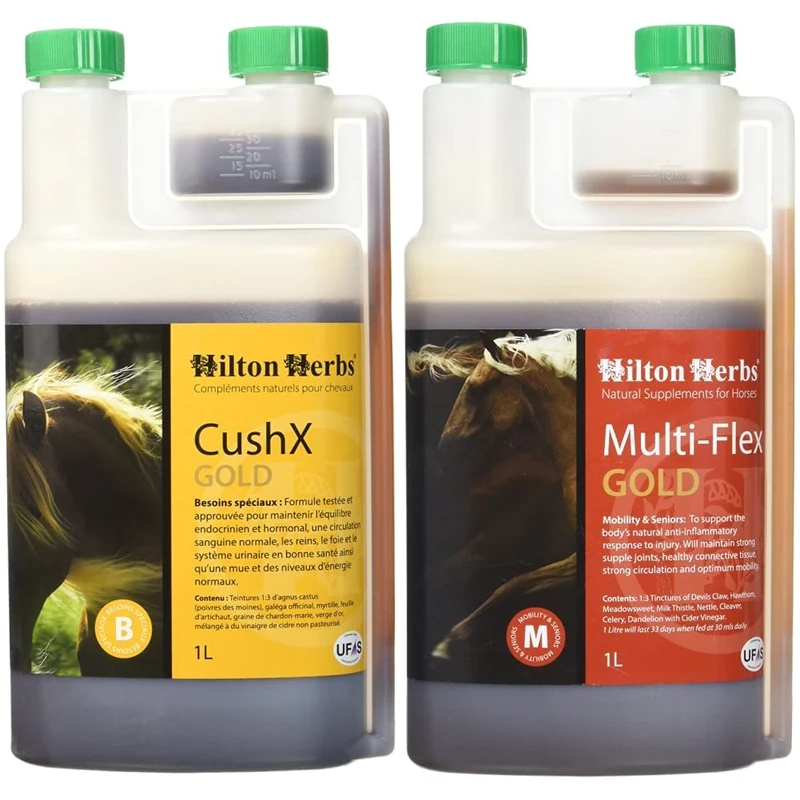 Hilton Herbs Cushx 1 Litre & Multiflex Gold 1 Litre