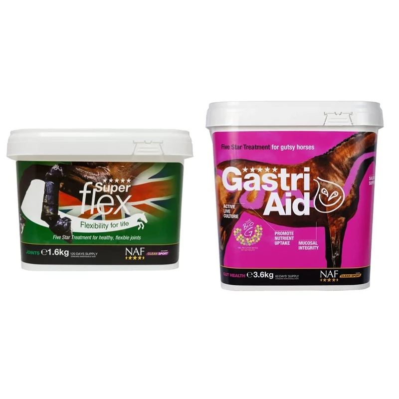 NAF Five Star Superflex for Horses Joints, 1.6kg & GastriAid