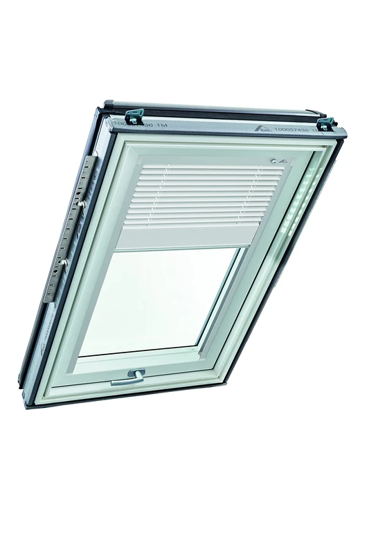 Roto Original Venetian Blind ZJA Roof Window Guide Rail Silver Aluminium Blind Roof Windows Series Designo R6/R8, i8 and Classic K 64/84 Size 074/078 | 07/07 Colour White