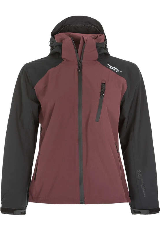 WEATHER REPORT Women's Camelia rain Jacket, 4193 Sassafras, 38