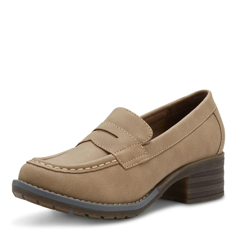 Eastland Women's Holly Penny Loafer, Earth, 5 UK