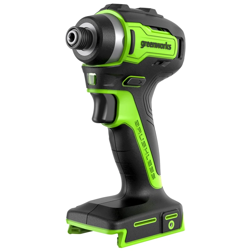 Greenworks 24V Brushless 220Nm Impact Driver, 1/4-inch Hex Variable Speed, Tool Only ID3220 - Image 1