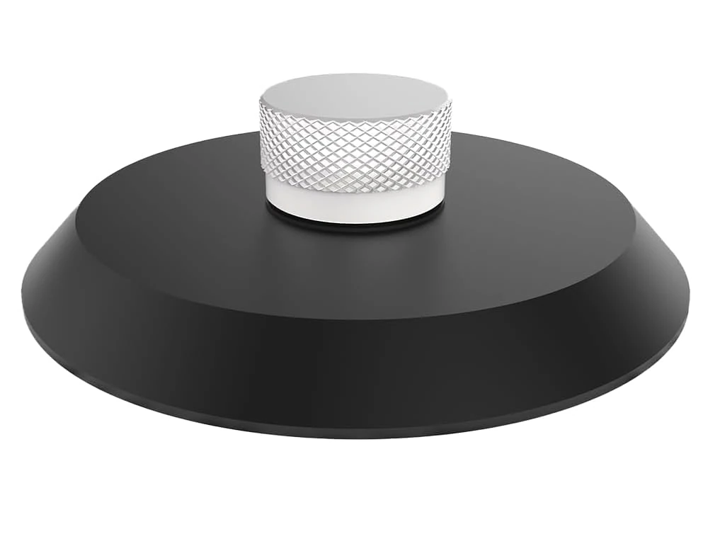 Brollitest Record Weight Stabilizer,Aluminum Lp Record Weight Disc Stabilizer Record Weight 76 Gram for Record Player, CD Player, Chassis, Speakers