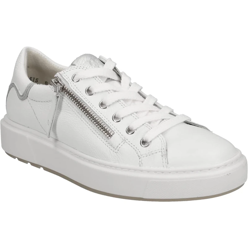 PAUL GREEN 5259-003 M.Calf/Nappa Sneaker Female WEIÃŸ/Platin UK 7.5