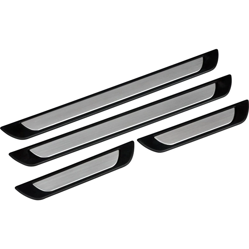Bremer Seat Covers Door Sill Plate Set 4 x for Citroen C3 2 from 2009-2017 Protective Strips Paint Protection