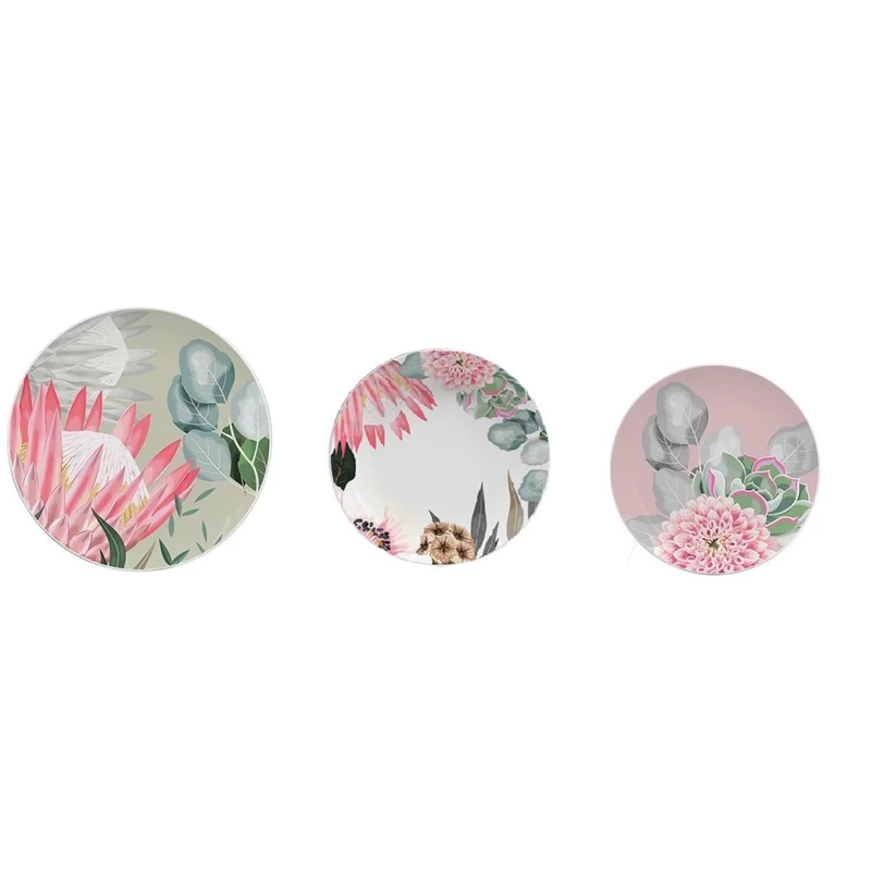 DKD Home Decor Plate Set, Standard