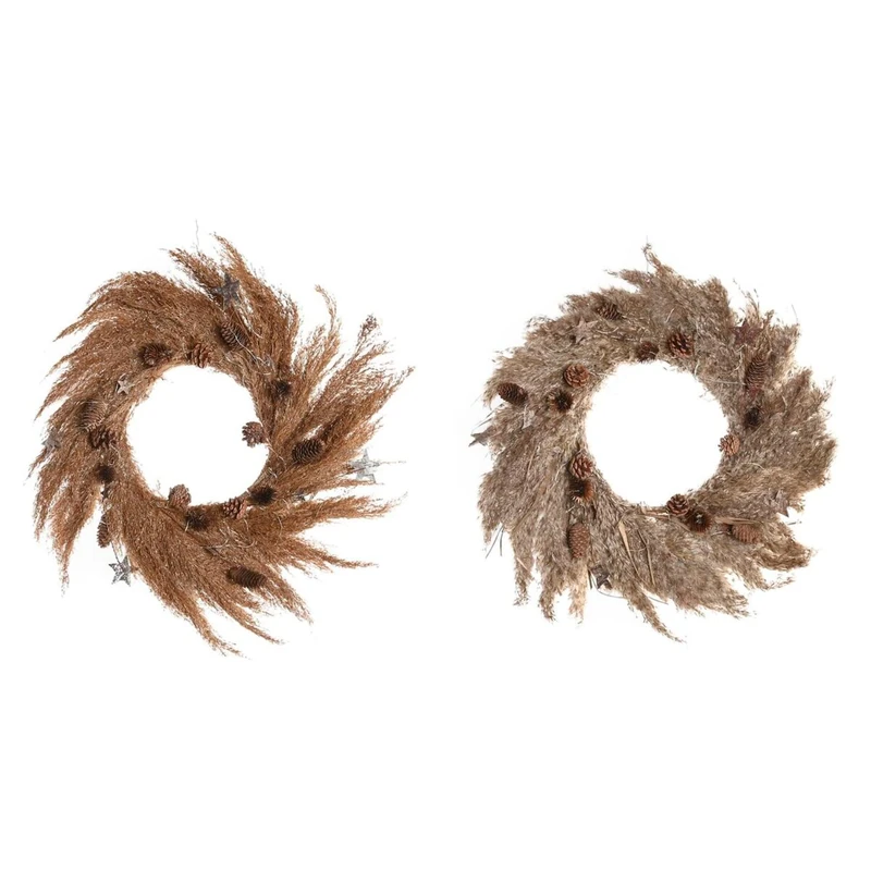 DKD Home Decor Christmas Wreath, Standard