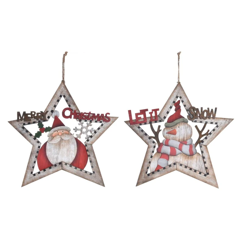 DKD Home Decor Christmas Ornament, Standard