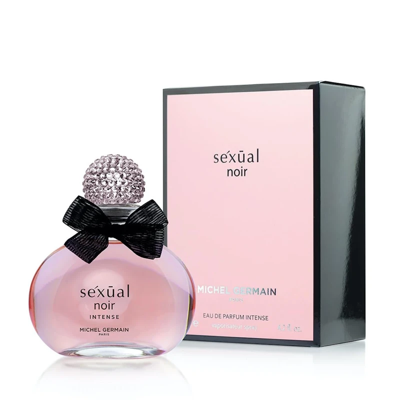 Michel Germain Sexual Noir Intense - Floriental Perfume for Women - Notes of Strawberries, Sweet Pea and Sandalwood - Enriched with Natural Oils - Suitable for any Occasion - 125 ml EDP Spray