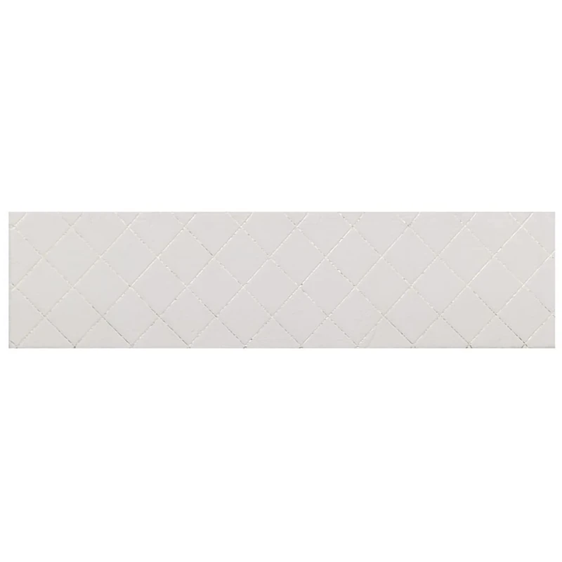 DKD Home Decor Modern Diamond White Rug (60 x 240 x 2.2 cm)