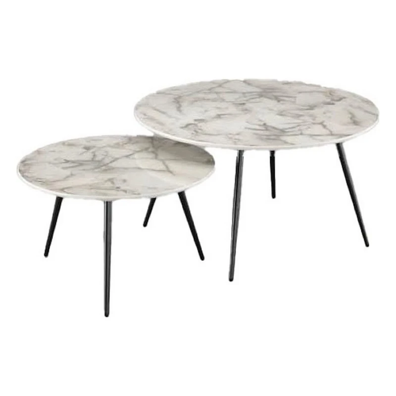DKD Home Decor Set of 2 Tables, Standard
