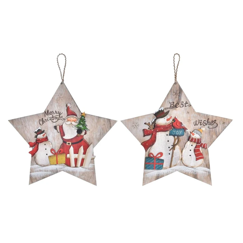 DKD Home Decor Christmas Ornament, Estándar
