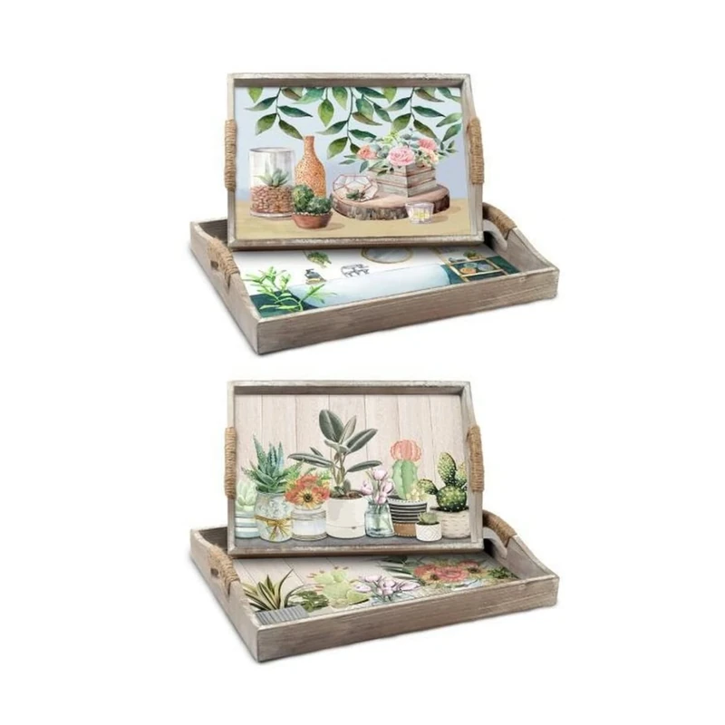 DKD Home Decor Tray Set, Standard
