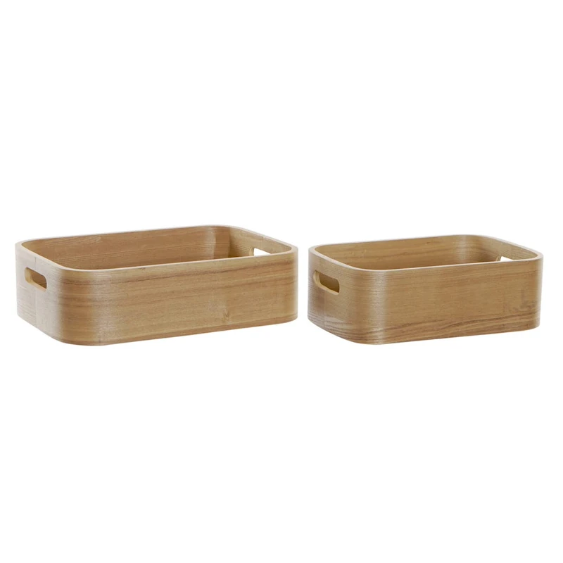 DKD Home Decor Decorative Box Set, Standard
