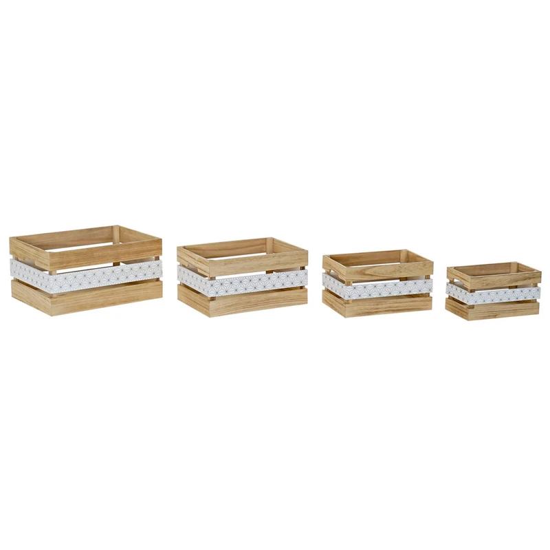 DKD Home Decor Decorative Box Set, Standard