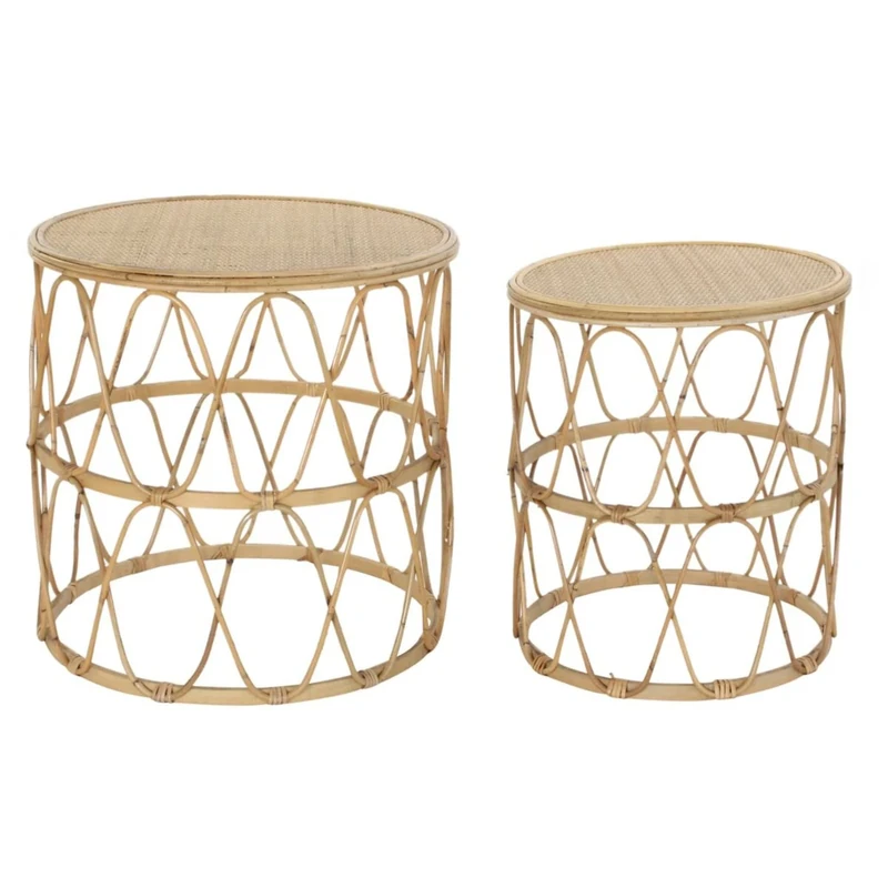 DKD Home Decor Set of 2 Tables, Standard