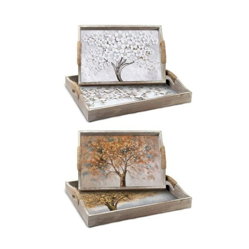 DKD Home Decor Tray Set, Standard