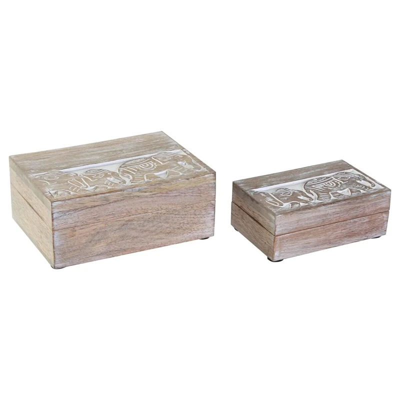 DKD Home Decor Decorative Box Set, Standard - Image 1