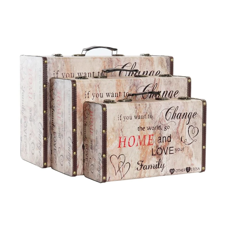 DKD Home Decor Decorative Box Set, Standard - Image 1