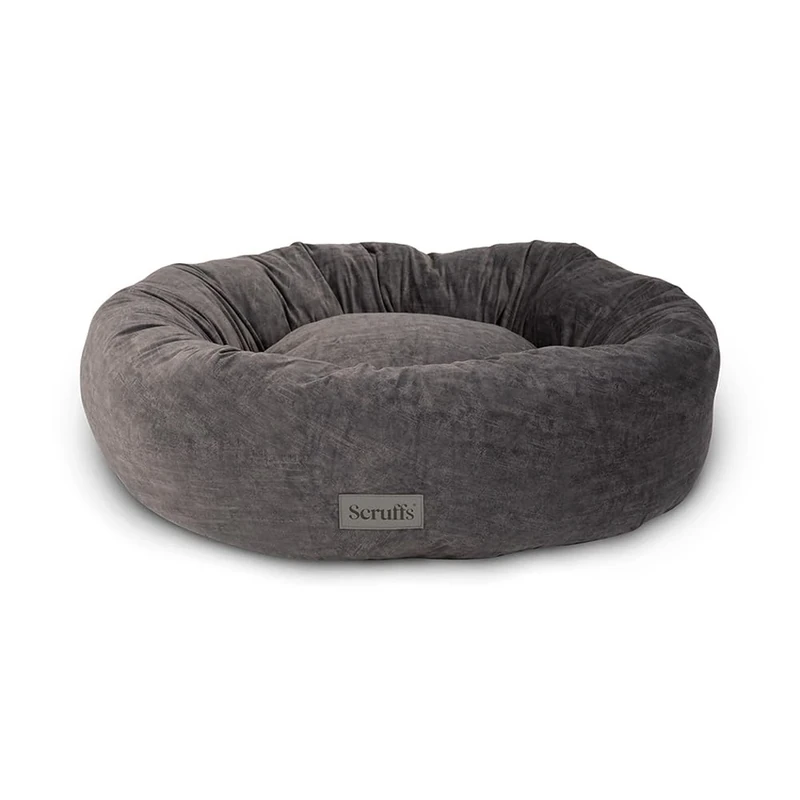 Scruffs Oslo Ring Bed (XL), 75cm, Stone Grey - Image 1