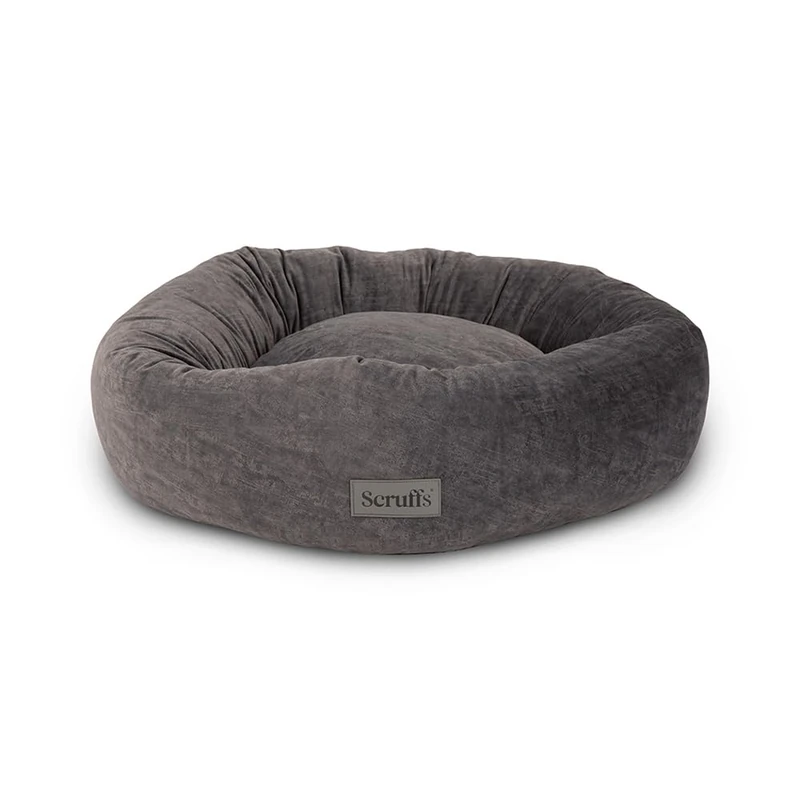 Scruffs Oslo Ring Bed (L), 65cm, Stone Grey