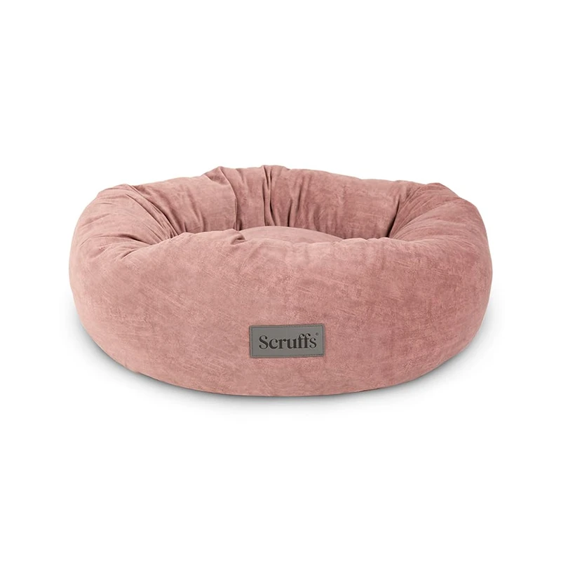 Scruffs Oslo Ring Bed (M), 55cm, Blush Pink