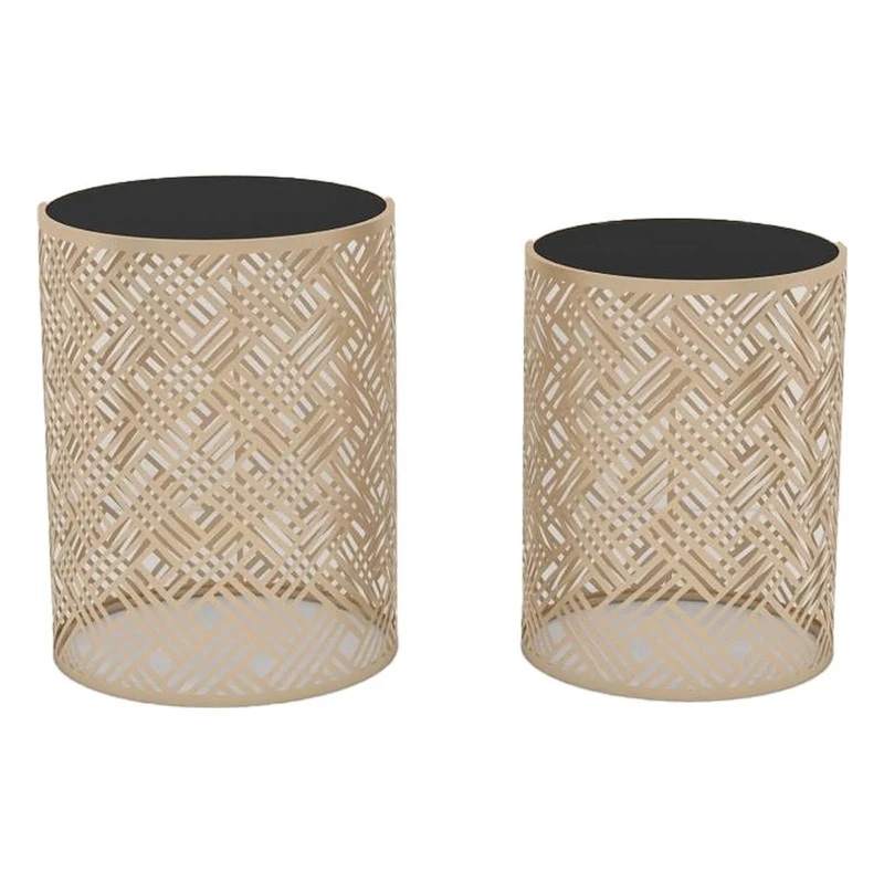 DKD Home Decor Set of 2 Tables, Standard