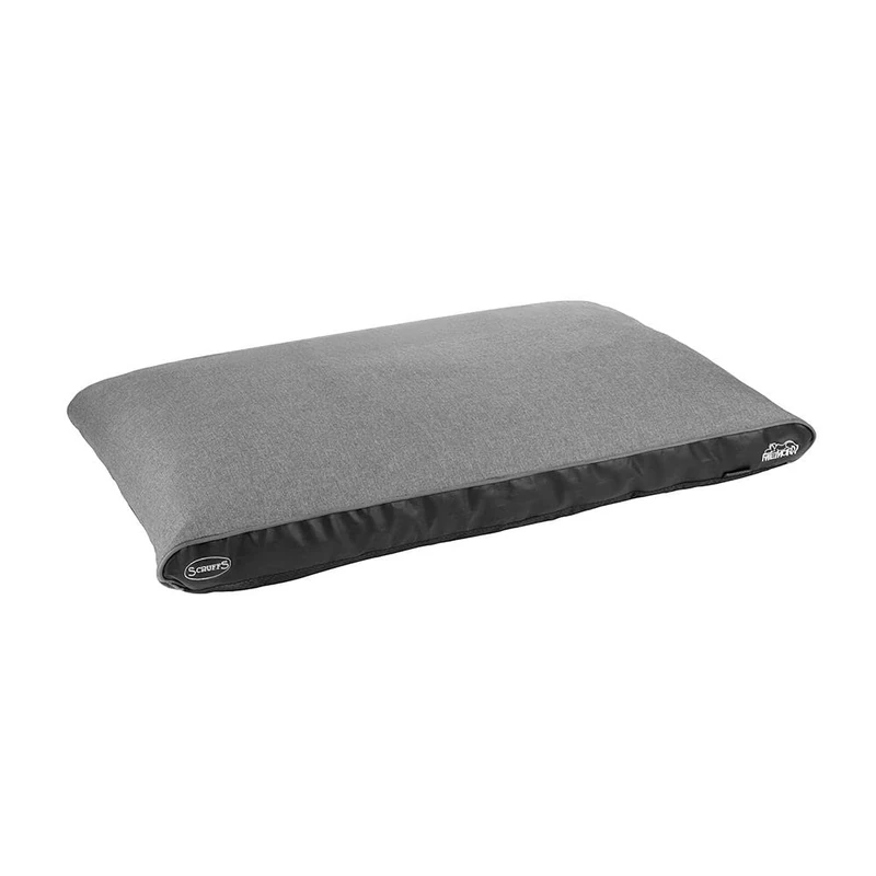Scruffs Hilton Memory Foam Orthopaedic Pillow (L), 100 x 70 x 6cm, Grey - Image 1