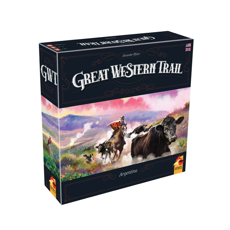 Plan B Games | Great Western Trail: Argentina | Board Game | Ages 12+ | 2-4 Players | 70-150 Minutes Playing Time