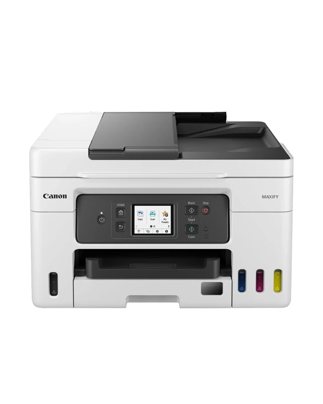 Canon MAXIFY GX4050 Printer for Home/Office Use - Colour Printers & Scanners All-in-One Wireless | MegaTank Inkjet Printer, Copier, Scanner & Fax | WiFi, Ethernet & USB Connectivity A4 Printer
