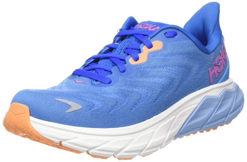 Hoka One One Women's W Arahi 6 Sneaker, All Aboard/Coastal Sky, 6 UK