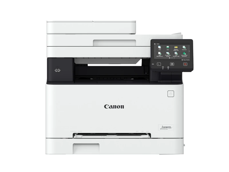 Canon i-SENSYS MF655Cdw Wireless Colour Multifunction Laser Printer - A4, Print, Copy, Scan - 21 ppm print speed, LCD Touch Screen - Wi-Fi Connectivity, Scan to Cloud - Office Printer
