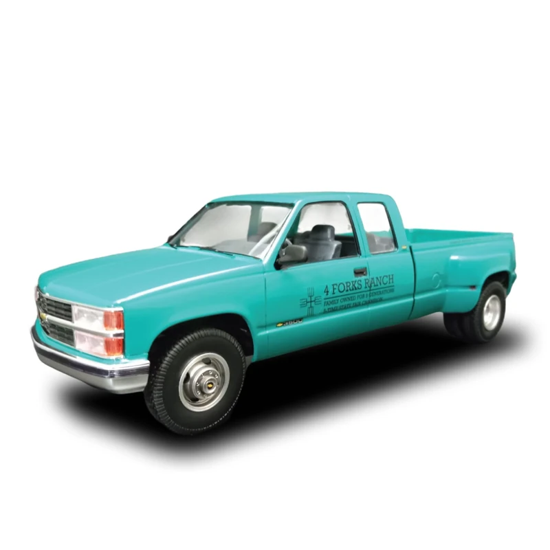 AMT AMT1409M/12 1/25 1996 Chevrolet C-3500 Dually Pickup Model Kit, Multi-Colour