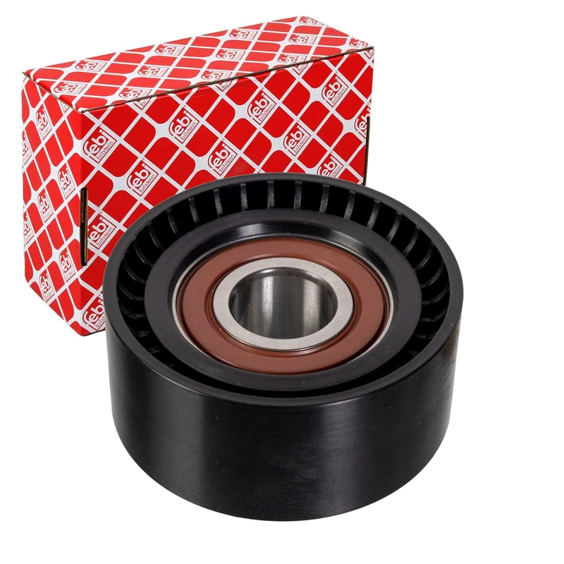FEBI BILSTEIN Deflection/Guide Pulley, Timing Belt 180166 Compatible With: VOLVO S60 II, S80 II, V40 Cross Country, V40 Hatchback, V60 I, V70 III, XC60 I SUV, XC70 II