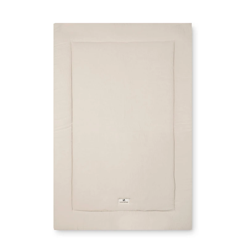 Julius Zollner Muslin Crawling Blanket - 100% Cotton - Sand
