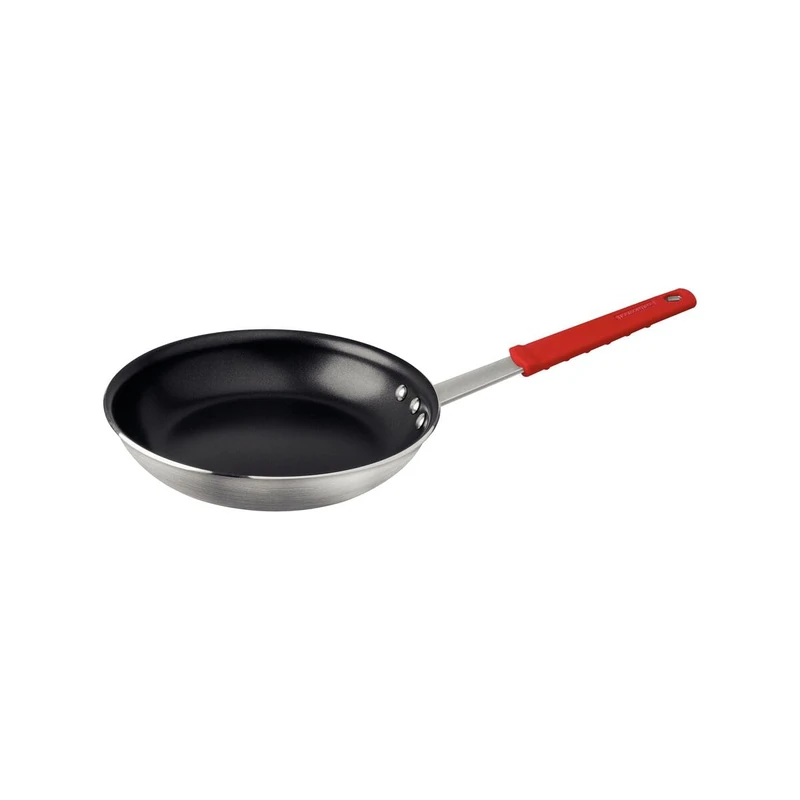 Tramontina Non-Stick Frying Pan with Red Removable Silicone Handle for Electric, Gas and Ceramic Glass Hobs, Aluminium Cookware, Kitchen, 30 cm, 3.0 Litre, 27803602