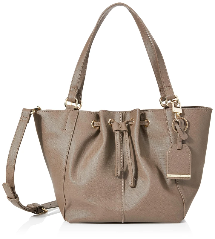 Geox Women's D Daphner Bag, Dk Taupe, Standard