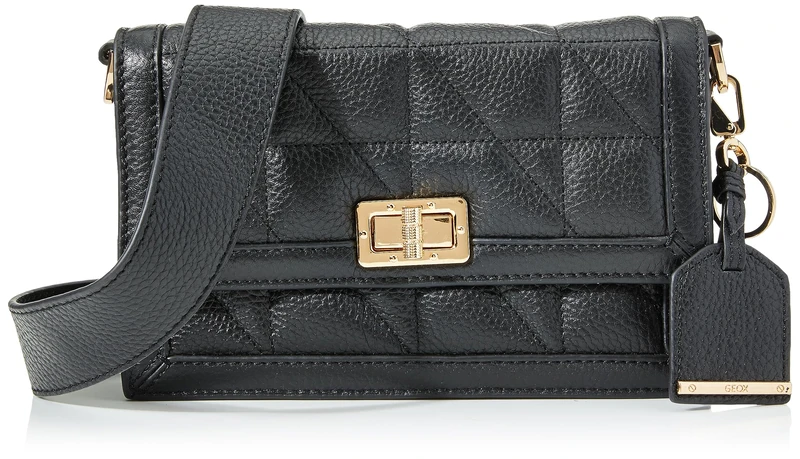 Geox Women's D Fedra Bag, black, standard